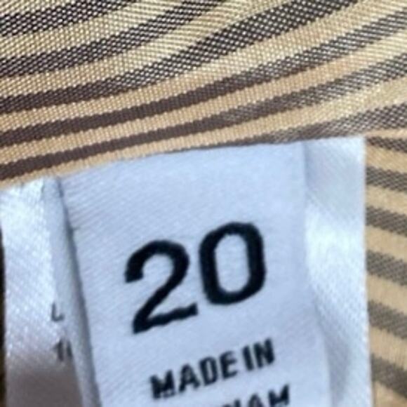 LBT Little Black Tux Black Collared Long Sleeve Button Blazer Coat Jacket Sz 20 - Picture 4 of 4